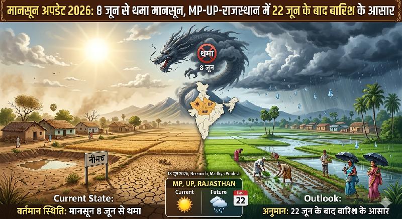 MP Monsoon Update 2026: